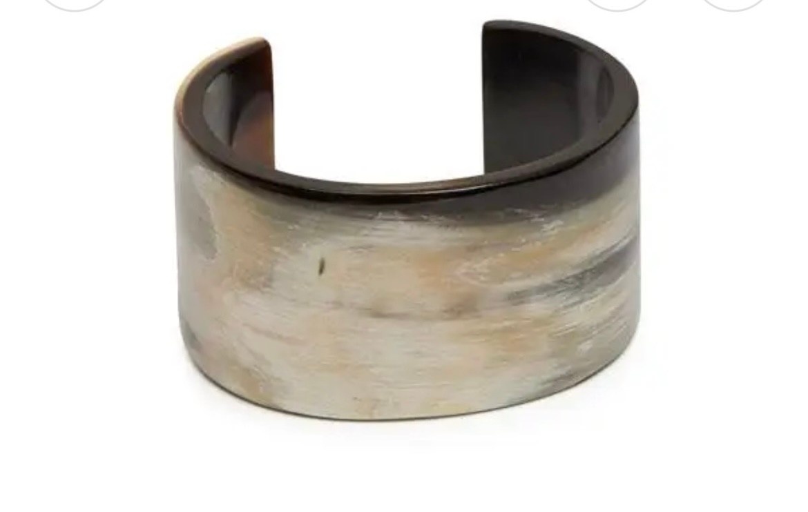 WHITE BUFFALO HORN Cuff