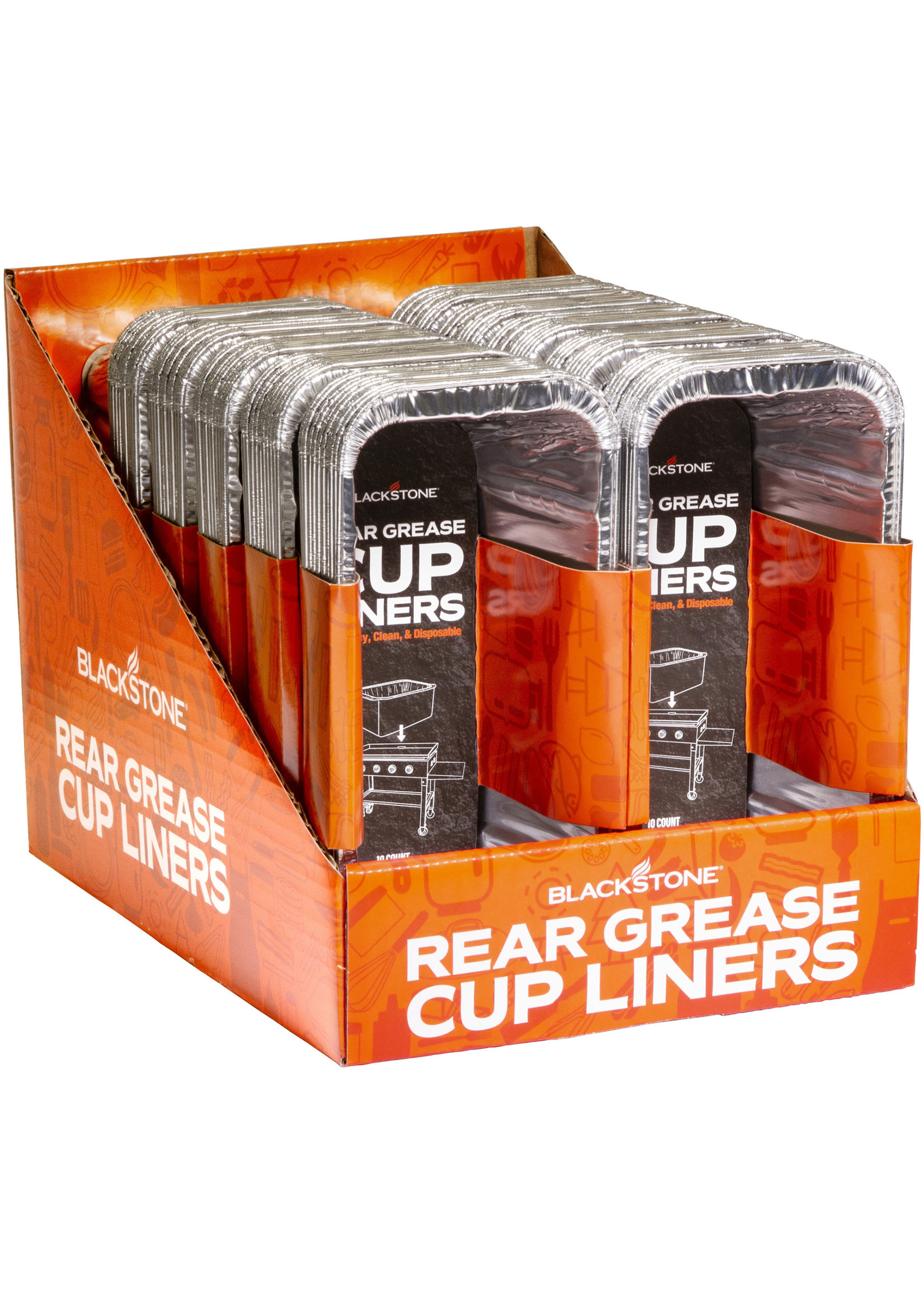 Blackstone Blackstone Rear Grease Cup Liners - 10 Pack