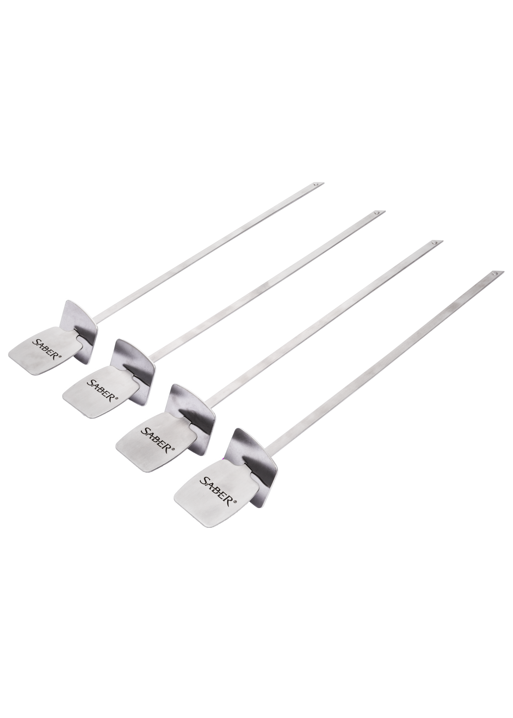 Saber Saber Stainless Steel Skewers (Pack of 4)