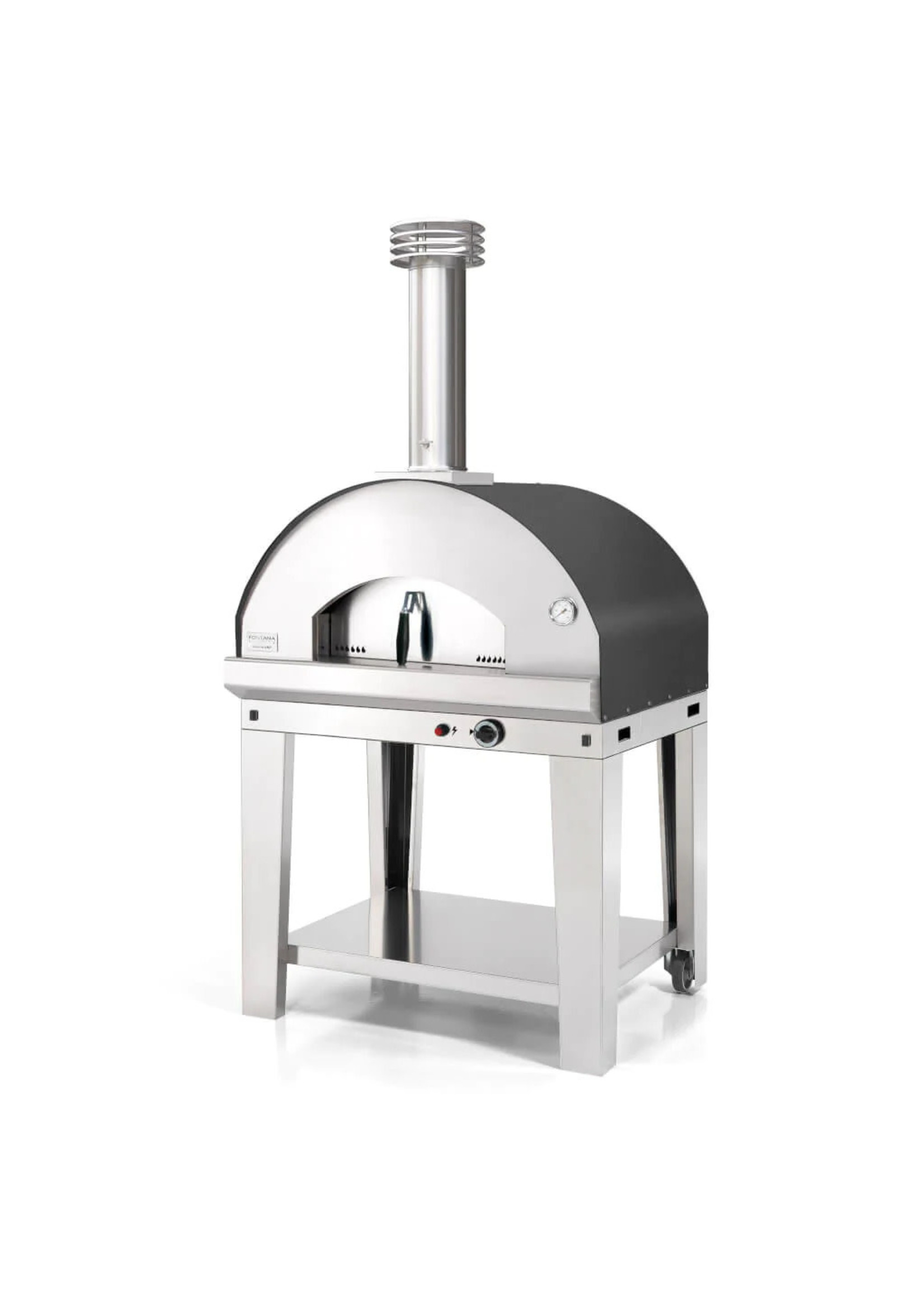 Fontana Forni Mangiafuoco (Large) Fontana Pizza Oven With Cart