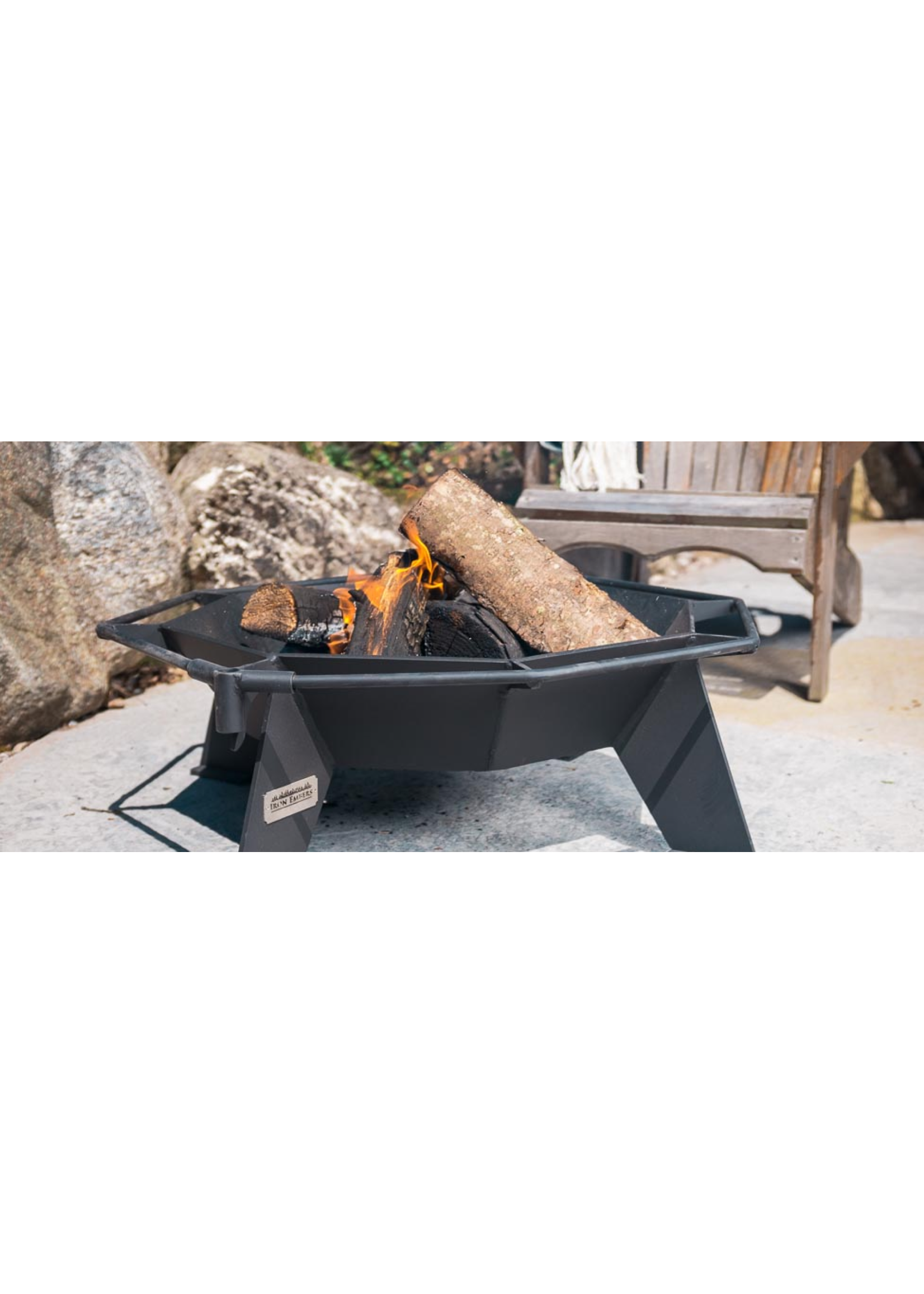 Iron Embers Octagonal Cottager Fire Pit