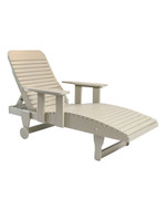 Poly Furniture USA Chaise Lounge  Chair with Arms