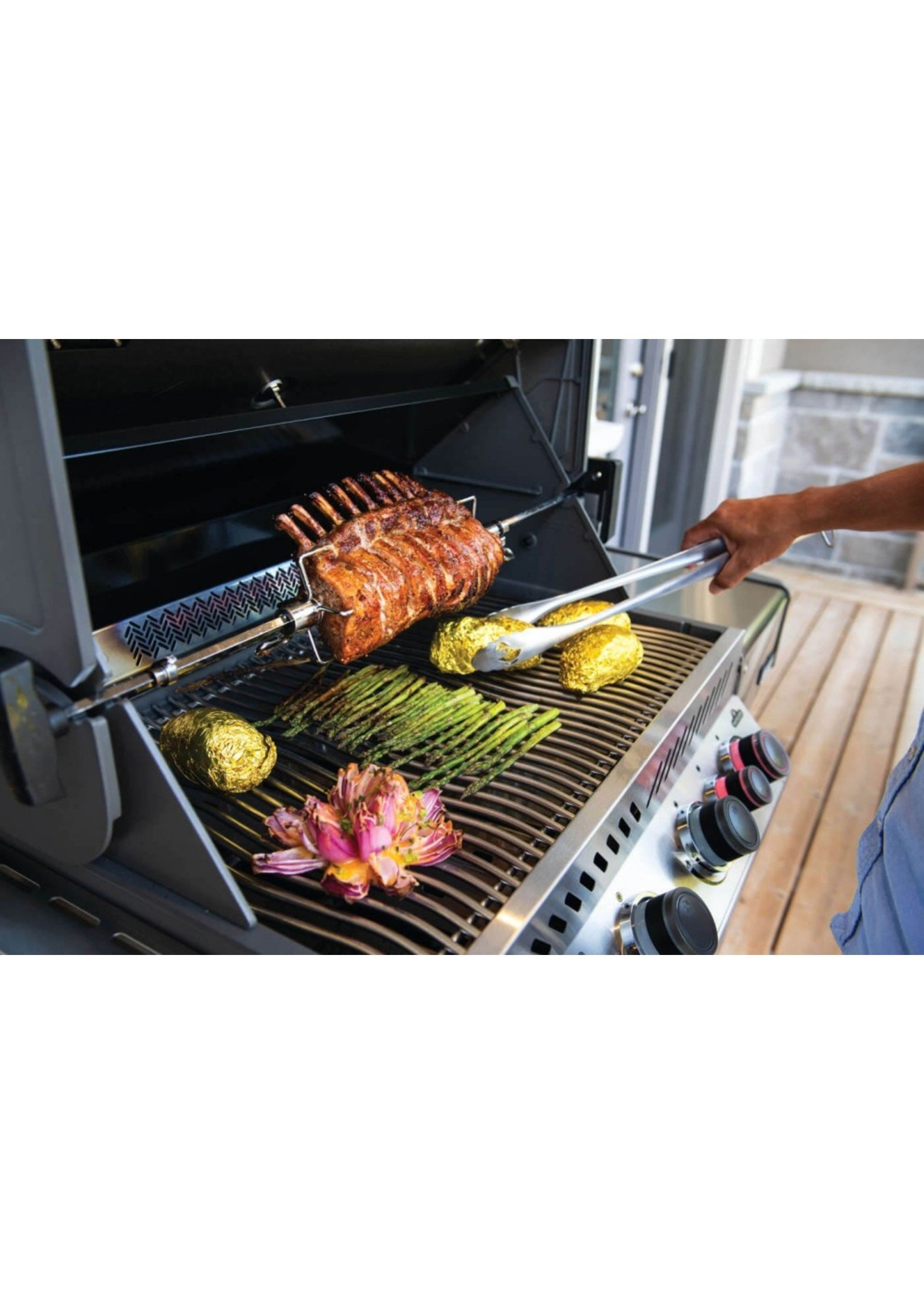 Napoleon PRESTIGE® 500 NATURAL GAS GRILL WITH INFRARED SIDE AND REAR BURNERS