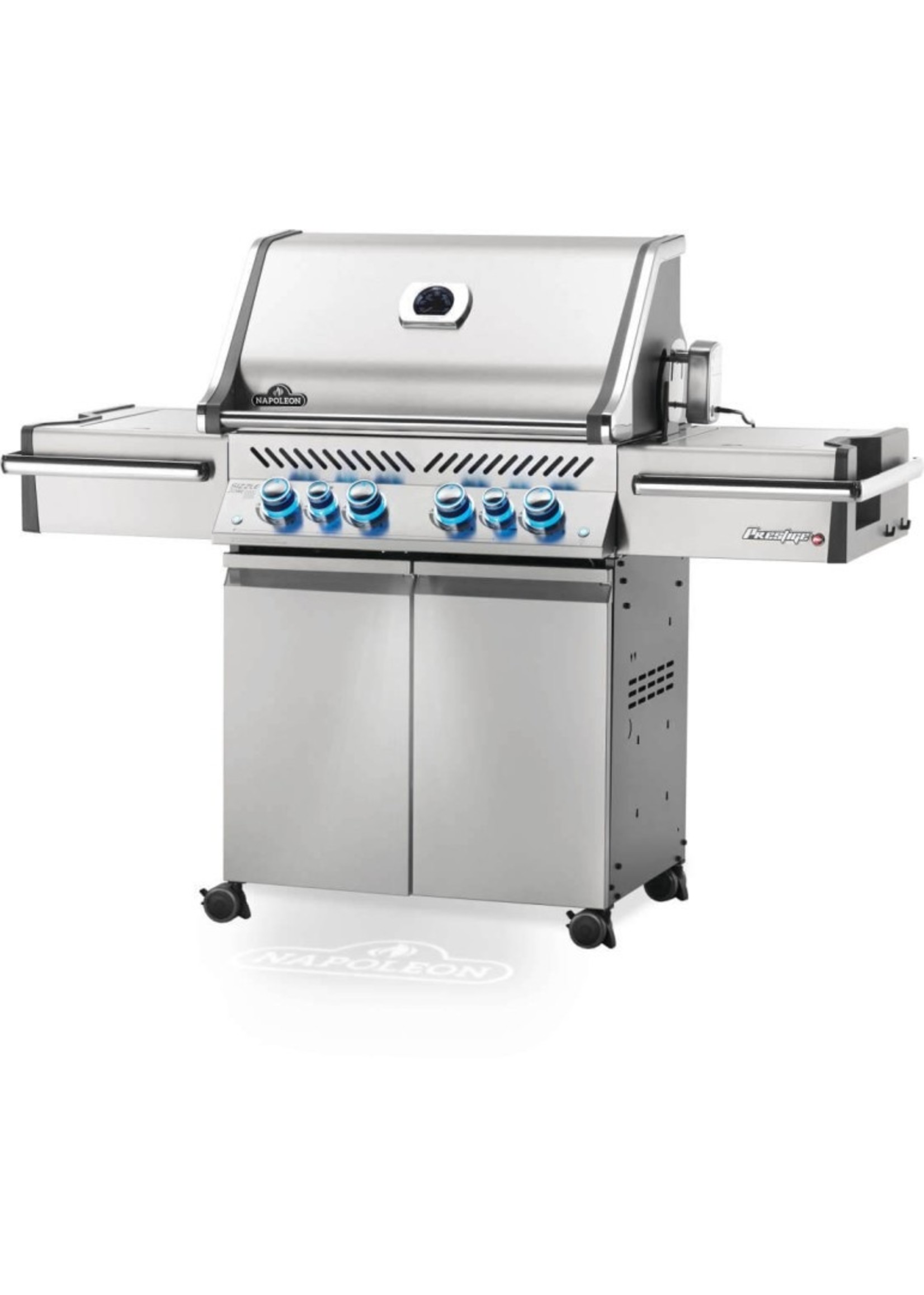 Napoleon PRESTIGE PRO™ 500 PROPANE GAS GRILL WITH INFRARED REAR AND SIDE BURNERS, STAINLESS STEEL