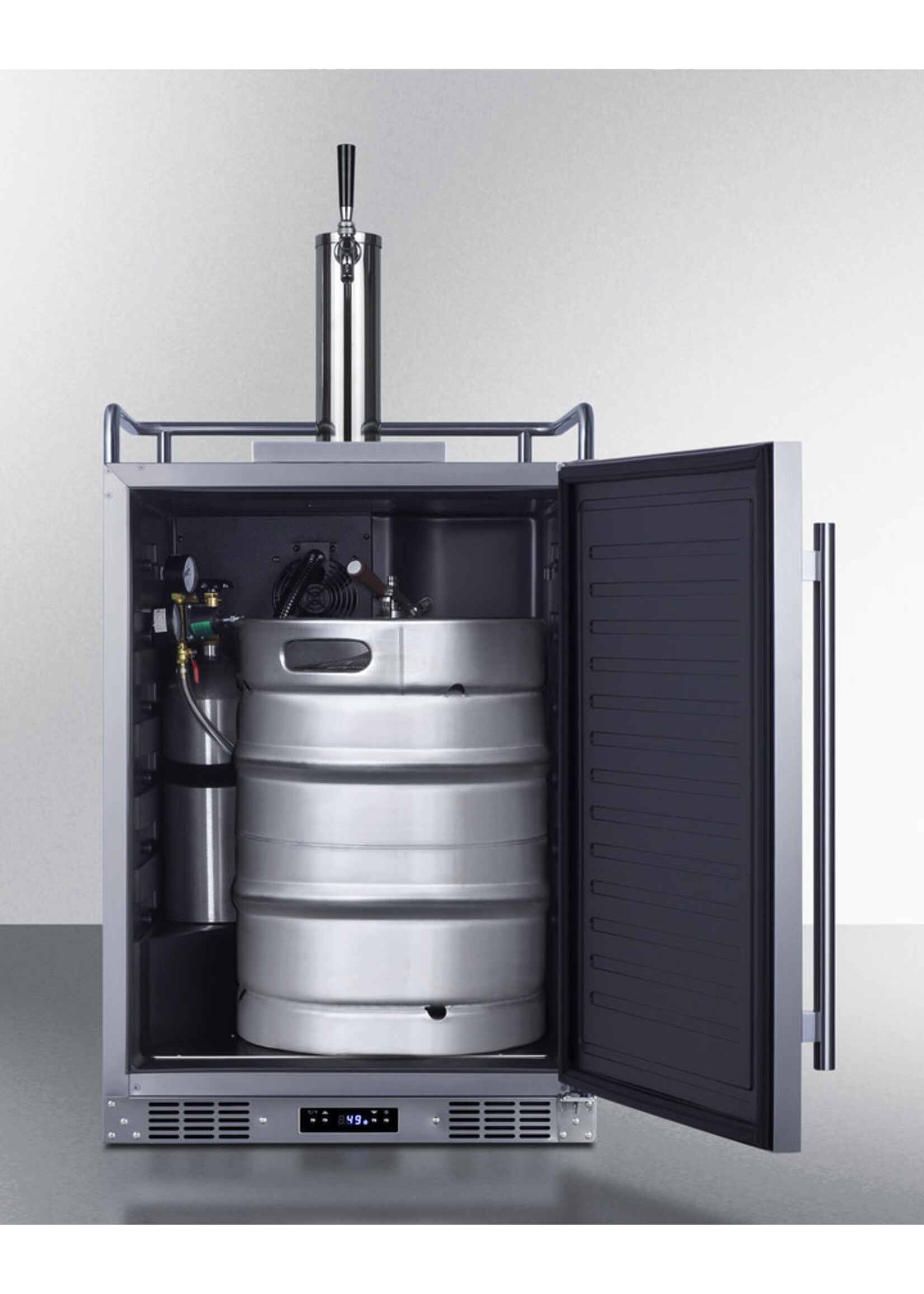 Summit 24" Wide Built-In Outdoor Beer Kegerator