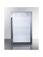 Summit Shallow Depth Indoor/Outdoor Beverage Cooler