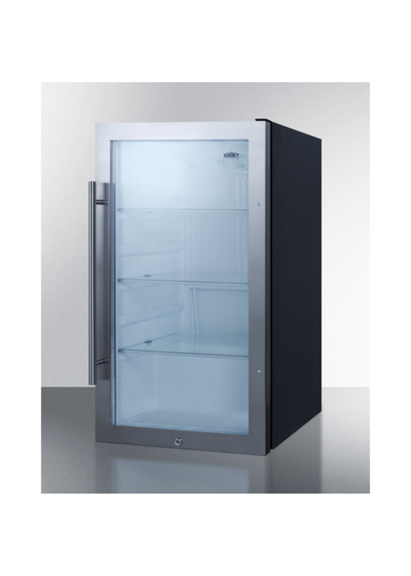 Summit Shallow Depth Indoor/Outdoor Beverage Cooler