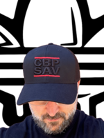 Alma Mater SAV/CBP Logo Trucker Cap