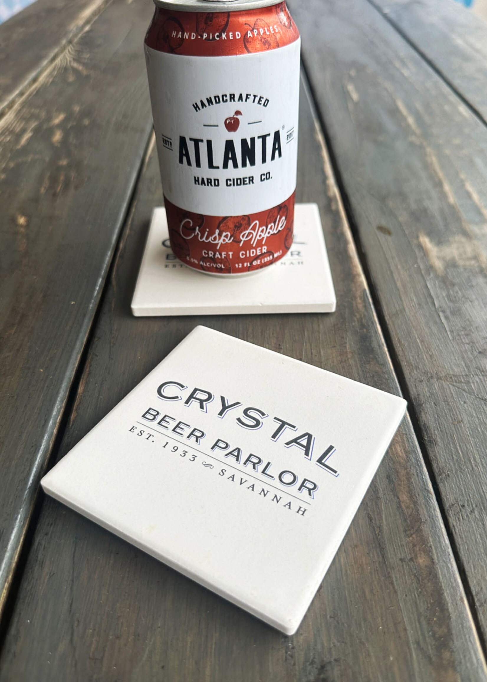 LP Crystal Beer Parlor Coasters