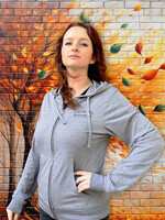 Alma Mater AM Unicorn Lightweight Zip Grey HDI