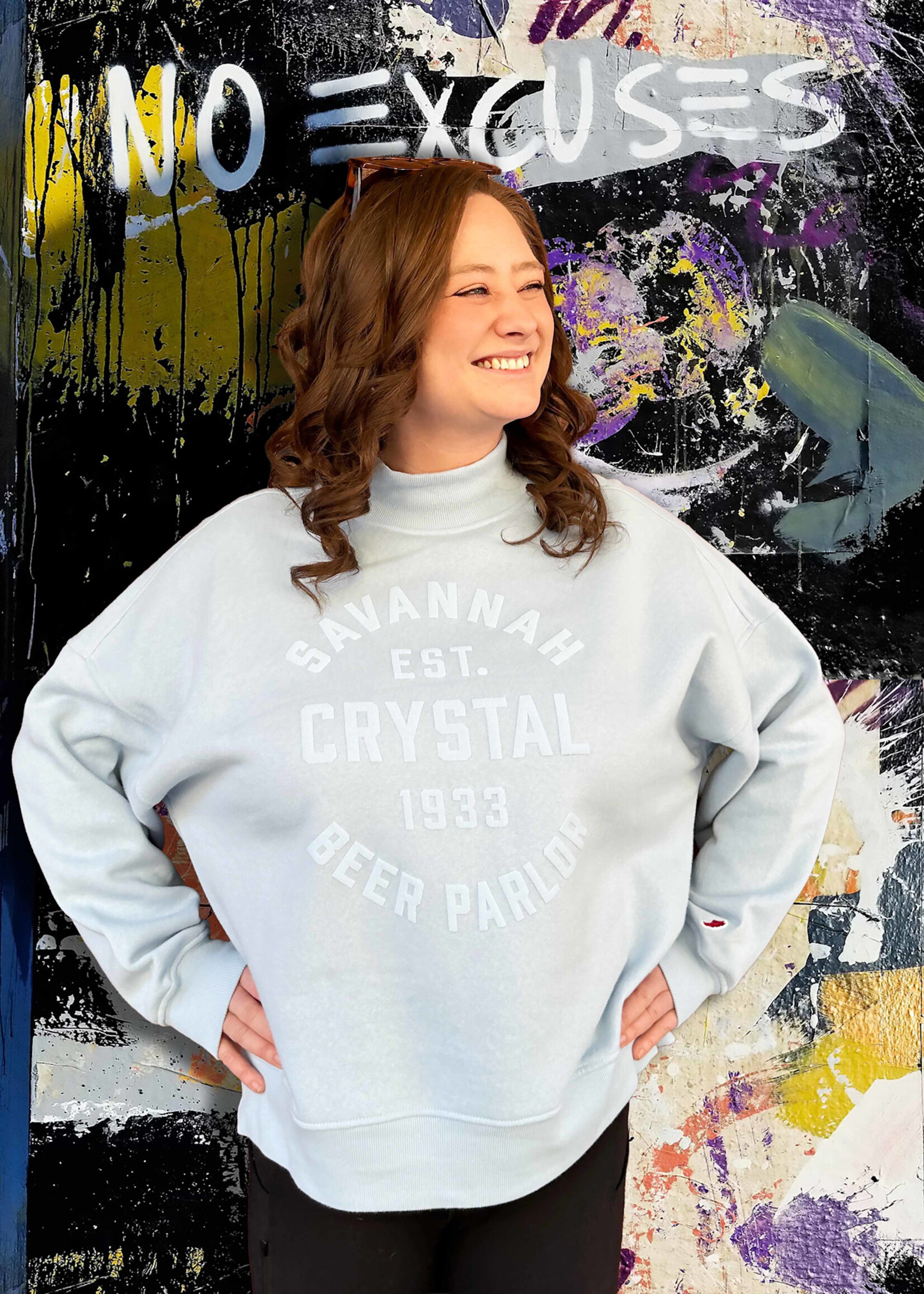 L2 Brands LB CBP Mock Sweatshirt