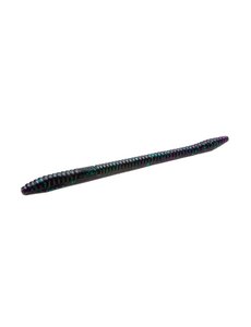 ZOOM FINESSE WORM 4.5" JUNEBUG