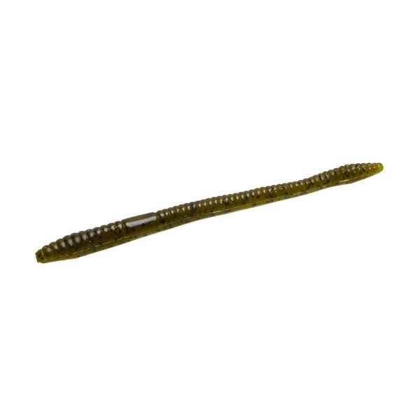 ZOOM FINESSE WORM 4.5" GREEN PUMPKIN