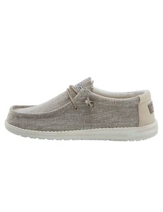 Hey Dude Wally Suede Men's Nut Shoes - Free Delivery at