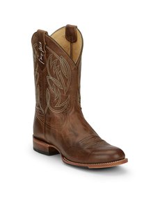 JUSTIN BOOTS *11" PEARSALL AMBER WESTERN