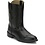 JUSTIN BOOTS 10" TEMPLE BLACK WESTERN