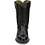 JUSTIN BOOTS 10" TEMPLE BLACK WESTERN