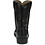 JUSTIN BOOTS 10" TEMPLE BLACK WESTERN