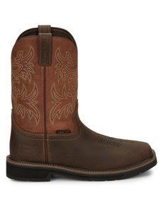 JUSTIN BOOTS 11" STAMPEDE SWITCH CT EH