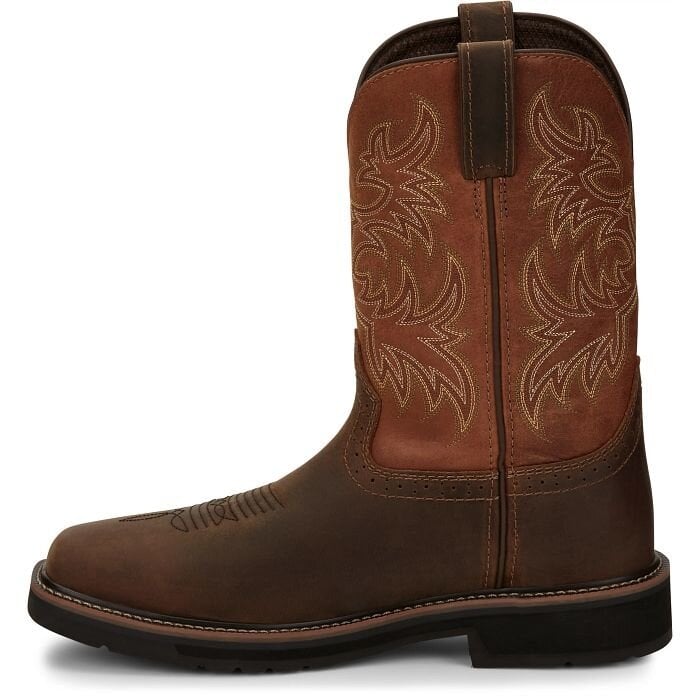 JUSTIN BOOTS 11" STAMPEDE SWITCH CT EH