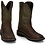 JUSTIN BOOTS 11" DRILLER ST EH GREEN