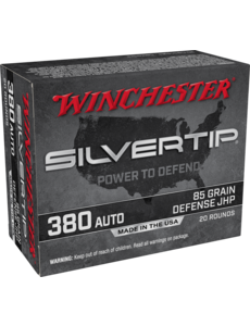 WINCHESTER 380 AUTOMATIC 85 GR SILVERTIP