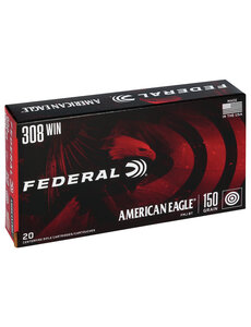 308 WIN AMERICAN EAGLE FMJ 150 GR