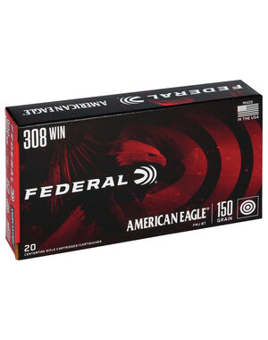  308 WIN AMERICAN EAGLE FMJ 150 GR