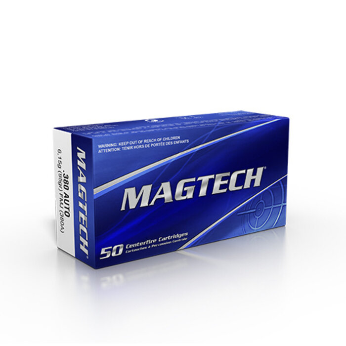 MAGTECH AMMO .380 AUTO 95 GR FMJ