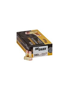 SIG SAUER 380 ACP 100 GR ELITE BALL FMJ