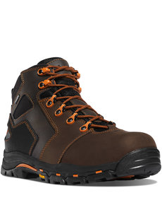 DANNER VICOUS 4.5" BROWN/ORANGE COMPOSITE TOE (NMT)