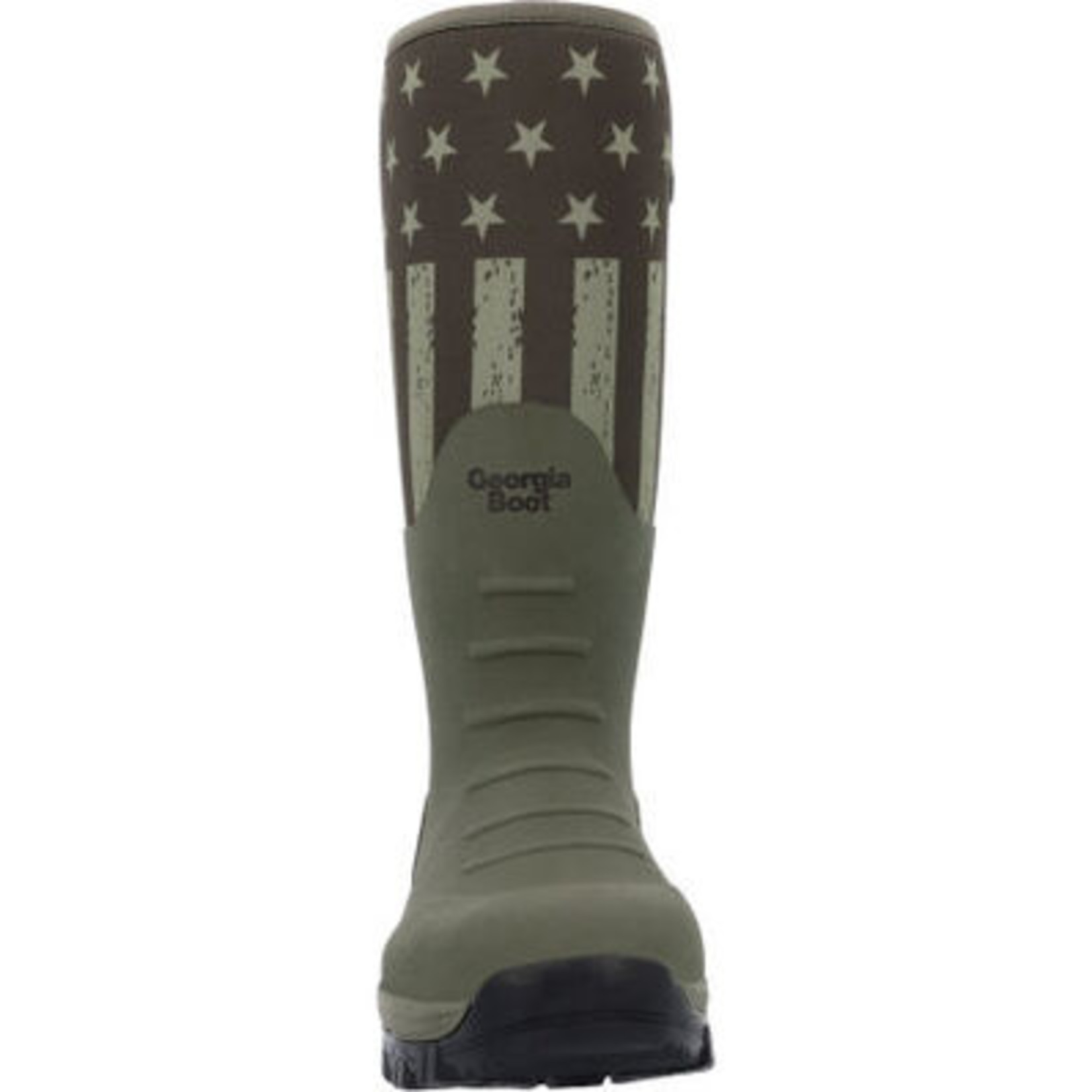GEORGIA BOOT CO. PATRIOTIC 16" RUBBER PULL ON WORK BOOT