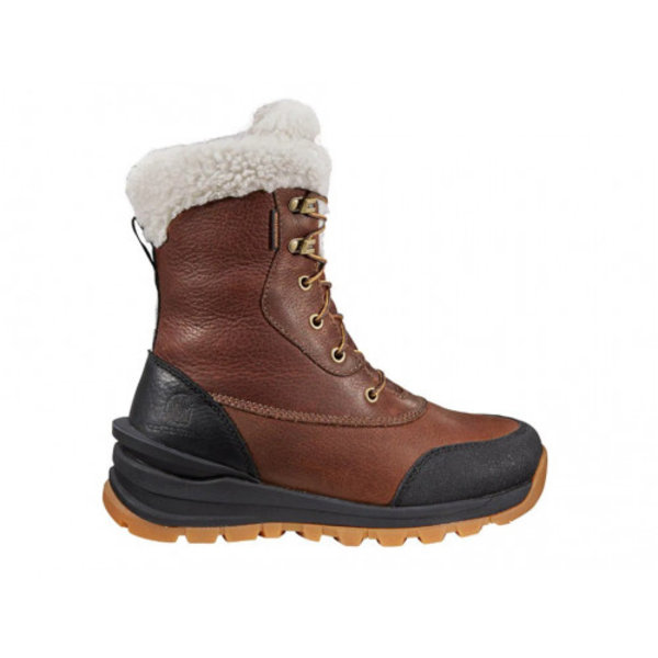 CARHARTT FOOTWEAR *WOMENS PELLSTON INSULATED 8" MINERAL RED