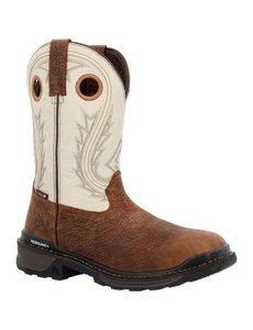 ROCKY BOOTS RAMS HORN 11" CT WP EH