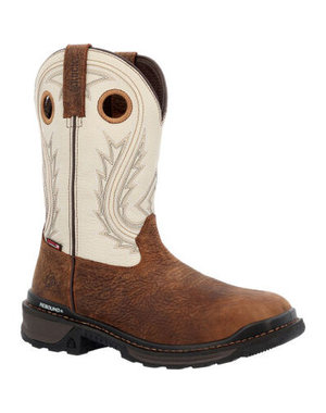 ROCKY BOOTS RAMS HORN 11" CT WP EH