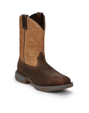 TONY LAMA BOOTS JUNCTION 11" DUSTY BROWN STEEL TOE EH