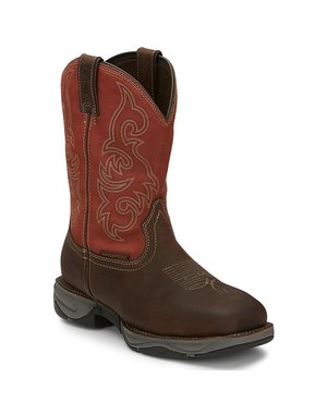 TONY LAMA BOOTS JUNCTION 11" CHOCOLATE BROWN ST EH WP