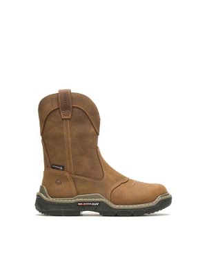 WOLVERINE RAIDER WESTERN WATERPROOF EH REAL BROWN