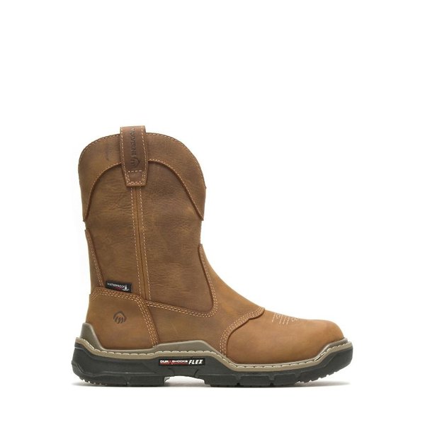 WOLVERINE RAIDER WESTERN WATERPROOF EH REAL BROWN