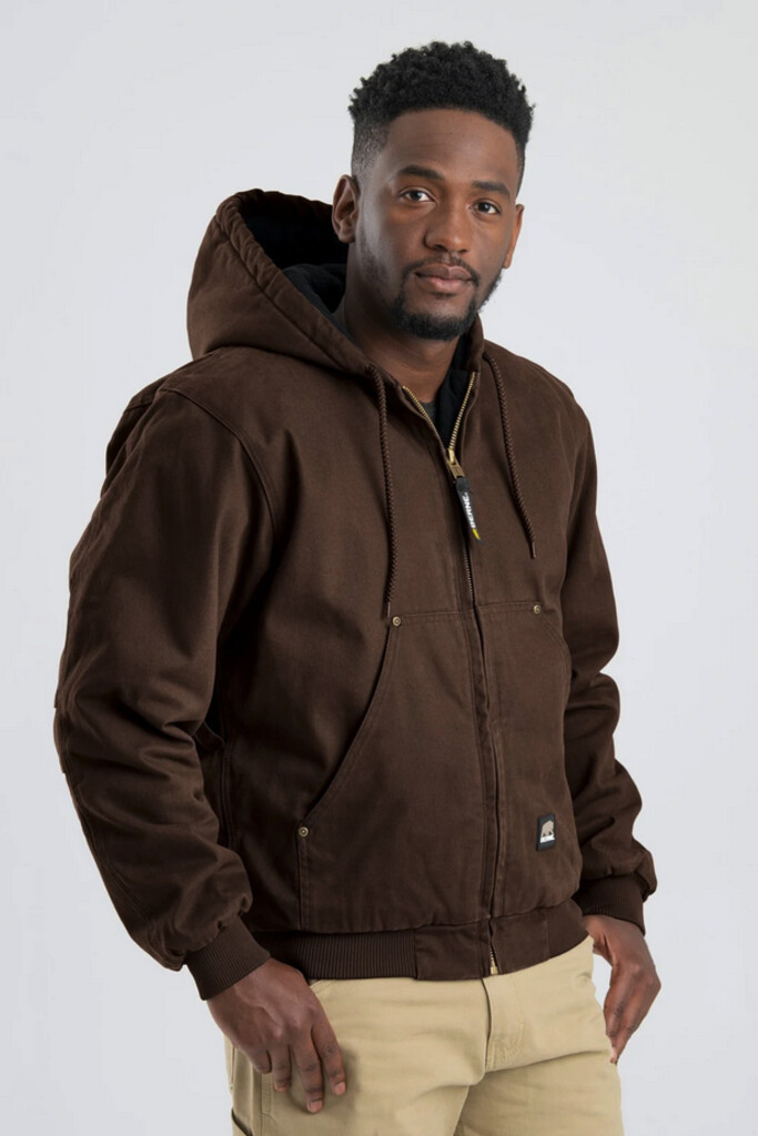 HEARTLAND WASHED HOODED JACKET BARK - Gellco Outdoors