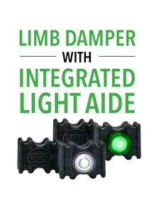 CUSTOM BOW EQUIPMENT VIBEX BEACON - LIMB DAMPER WITH LIGHT