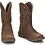 JUSTIN BOOTS 11 STAMPEDE RUSH STEEL TOE EH WP