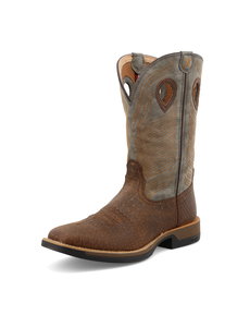 TWISTED X BOOTS 12" TECH X BOOT-BROWN & GREY