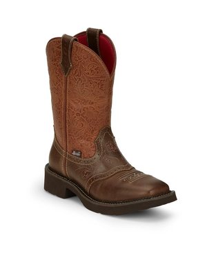 JUSTIN BOOTS WOMEN'S 11" STARLINA PULL-ON WESTERN BOOT