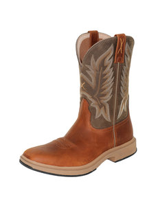 TWISTED X BOOTS 11" ULTRALITE X BOOT - TAWNY BROWN & OLIVE