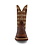 TWISTED X BOOTS 12" WESTERN WORK BROWN & LION TAN AT, EH, WP