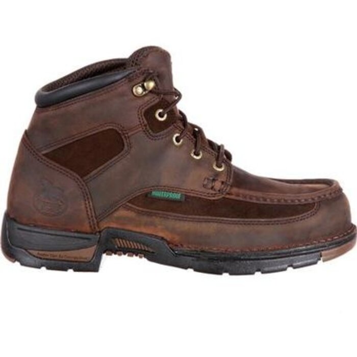 GEORGIA BOOT CO. 6" ATHENS MOC TOE  WATERPROOF WORK BOOT