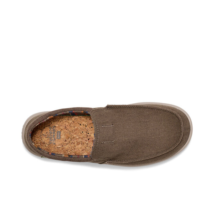 SANUK USA MEN'S SIDEWALK SURFER LITE SL BROWN