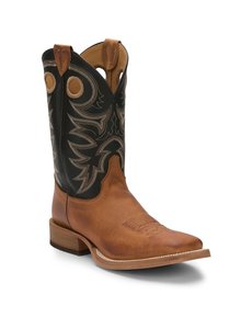 JUSTIN BOOTS 11" CADDO BR WESTERN COWHIDE