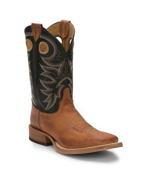 JUSTIN BOOTS 11" CADDO BR WESTERN COWHIDE